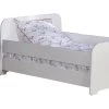 ID Kids Accessoires Literie Barrière De Lit 140 Cm Bois Massif Blanc -Sommiers Soldes barriere de lit 140 cm bois massif blanc