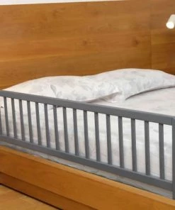 Geuther Accessoires Literie Barrière De Lit En Bois Gris 140 Cm -Sommiers Soldes barriere de lit en bois gris 140 cm 2