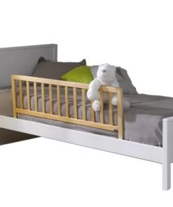 ID Kids Accessoires Literie Barrière De Lit Enfant Bois Massif Bois