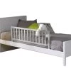 ID Kids Accessoires Literie Barrière De Lit Enfant Bois Massif Gris Clair -Sommiers Soldes barriere de lit enfant bois massif gris clair 1