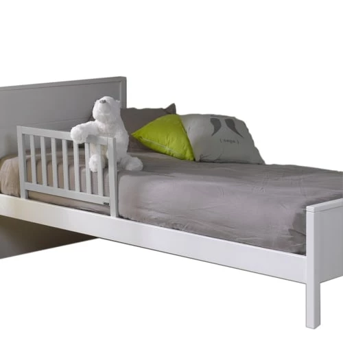 ID Kids Accessoires Literie Barrière De Lit Enfant Bois Massif Gris Clair 3 ID Kids Accessoires Literie Barrière De Lit Enfant Bois Massif Gris Clair