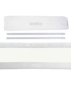 Asalvo Accessoires Literie Barrière De Lit Universelle Gris 150cm -Sommiers Soldes barriere de lit universelle gris 150cm 2