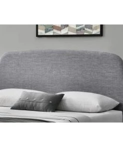 Concept Usine Lits Cadre De Lit 140 X 190 Cm En Tissu Gris Clair 9 Concept Usine Lits Cadre De Lit 140 X 190 Cm En Tissu Gris Clair -Sommiers Soldes cadre de lit 140 x 190 cm en tissu gris clair 2