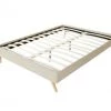 Usinestreet Lits Cadre De Lit LORA Avec Sommier à Lattes - Beige, Largeur - 160 Cm -Sommiers Soldes cadre de lit lora avec sommier a lattes beige largeur 160 cm