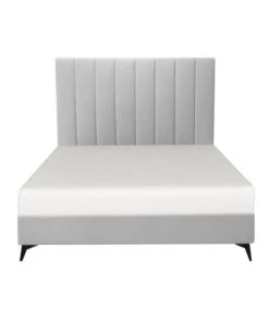 Artecosy Lits Canapé 2 Places Velours Et Métal Noir Vert