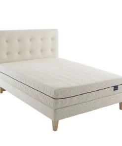 Someo Lits Ensemble Matelas Et Sommier Ressorts Et Latex Naturel 140 X 190 26cm