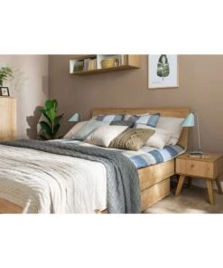 Vox Lits Lit 120x200cm Naturel 6 Vox Lits Lit 120x200cm Naturel -Sommiers Soldes lit 120x200cm naturel 1