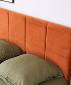 Homifab Lits Lit 140 X 190 En Velours Rouille Avec Tête De Lit Et Sommier 11 Homifab Lits Lit 140 X 190 En Velours Rouille Avec Tête De Lit Et Sommier -Sommiers Soldes lit 140 x 190 en velours rouille avec tete de lit et sommier 3