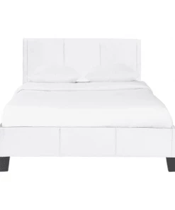 Maisons Du Monde Lits Et Têtes De Lit Lit 140x190 Blanc Avec Sommier à Lattes