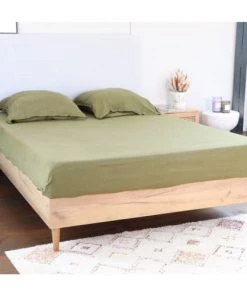 Homifab Lits Lit 140x190 Effet Chêne + Sommier + Tête De Lit En Tissu Gris Clair -Sommiers Soldes lit 140x190 effet chene sommier tete de lit en tissu gris clair 14