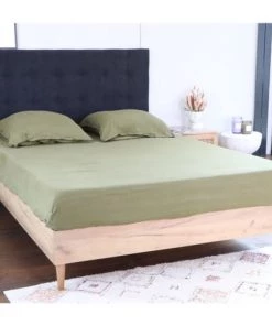 Homifab Lits Lit 140x190 Effet Chêne + Sommier + Tête De Lit En Velours Anthracite -Sommiers Soldes lit 140x190 effet chene sommier tete de lit en velours anthracite 2