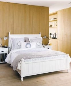 Maisons Du Monde Lits Lit 140x190 En Pin Blanc -Sommiers Soldes lit 140x190 en pin blanc 1000 13 16 129740 1