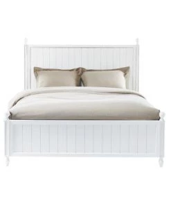 Maisons Du Monde Lits Lit 140x190 En Pin Blanc