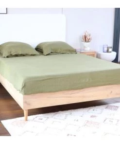 Homifab Lits Lit 140x190 + Sommier + Tête De Lit En Tissu Bouclette Blanc -Sommiers Soldes lit 140x190 sommier tete de lit en tissu bouclette blanc 2