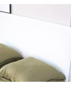 Homifab Lits Lit 140x190 + Sommier + Tête De Lit En Tissu Bouclette Blanc -Sommiers Soldes lit 140x190 sommier tete de lit en tissu bouclette blanc 3