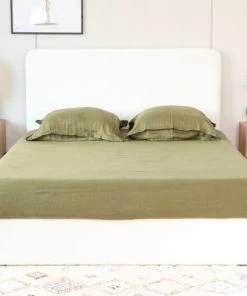 Homifab Lits Lit 160 X 200 En Tissu Bouclette Blanc + Tête De Lit Et Sommier -Sommiers Soldes lit 160 x 200 en tissu bouclette blanc tete de lit et sommier 1