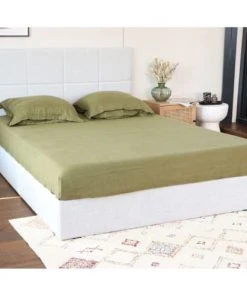 Homifab Lits Lit 160 X 200 En Tissu Gris Clair Avec Tête De Lit Et Sommier -Sommiers Soldes lit 160 x 200 en tissu gris clair avec tete de lit et sommier 8