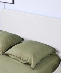 Homifab Lits Lit 160 X 200 En Tissu Gris Clair + Tête De Lit Et Sommier -Sommiers Soldes lit 160 x 200 en tissu gris clair tete de lit et sommier 3