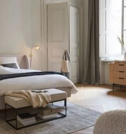 Maisons Du Monde Lits Lit 160x200 Avec Sommier à Lattes -Sommiers Soldes lit 160x200 avec sommier a lattes 1000 13 27 209045 5