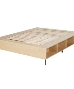 Maisons Du Monde Lits Lit 160x200 Avec Sommier à Lattes Et Rangements 9 Maisons Du Monde Lits Lit 160x200 Avec Sommier à Lattes Et Rangements -Sommiers Soldes lit 160x200 avec sommier a lattes et rangements 1000 8 18 216129 3