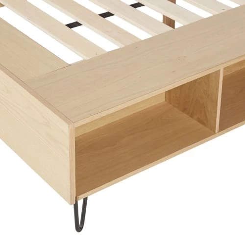 Maisons Du Monde Lits Lit 160x200 Avec Sommier à Lattes Et Rangements 6 Maisons Du Monde Lits Lit 160x200 Avec Sommier à Lattes Et Rangements – Image 4