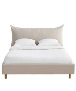 Maisons Du Monde Lits Lit 160x200 Beige