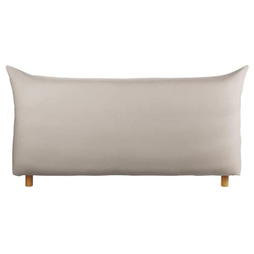 Maisons Du Monde Lits Lit 160x200 Beige 4 Maisons Du Monde Lits Lit 160x200 Beige – Image 2