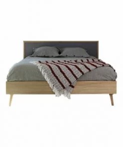 ID Kids Lits Lit 160x200 Cm Bois Massif Gris Et Bois -Sommiers Soldes lit 160x200 cm bois massif gris et bois 4