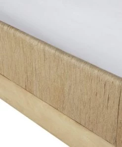 Maisons Du Monde Lits Lit 160x200 En Fibre De Sisal -Sommiers Soldes lit 160x200 en fibre de sisal 1000 1 15 220185 3