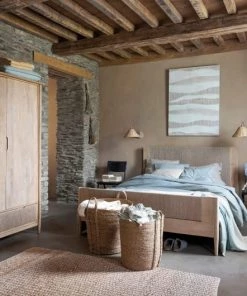 Maisons Du Monde Lits Lit 160x200 En Fibre De Sisal -Sommiers Soldes lit 160x200 en fibre de sisal 1000 1 15 220185 6