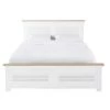 Maisons Du Monde Lits Lit 160x200 En Manguier Massif Blanc -Sommiers Soldes lit 160x200 en manguier massif blanc 1000 6 21 176075 1