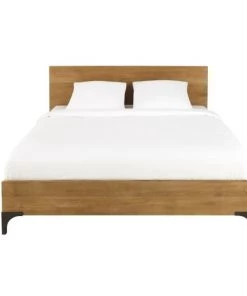 Maisons Du Monde Lits Lit 160x200 En Manguier Massif Et Acacia