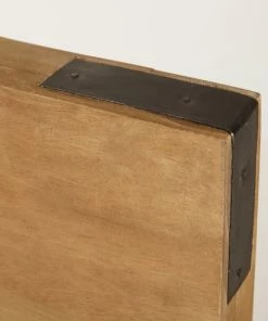 Maisons Du Monde Lits Lit 160x200 En Manguier Massif Et Acacia -Sommiers Soldes lit 160x200 en manguier massif et acacia 1000 3 39 186425 4