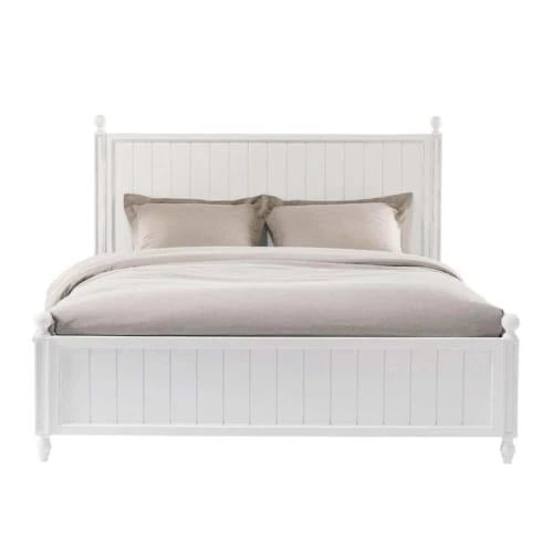 Maisons Du Monde Lits Lit 160x200 En Pin Blanc 3 Maisons Du Monde Lits Lit 160x200 En Pin Blanc