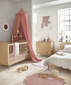 Maisons Du Monde Lits Lit 160x200 En Pin Massif Et Cannage En Rotin Tressé -Sommiers Soldes lit 160x200 en pin massif et cannage en rotin tresse 1000 5 28 209292 4