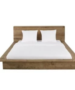 Maisons Du Monde Lits Lit 160x200 En Pin Recyclé Avec Rangements