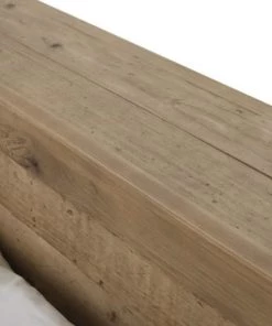 Maisons Du Monde Lits Lit 160x200 En Pin Recyclé Avec Rangements -Sommiers Soldes lit 160x200 en pin recycle avec rangements 1000 9 4 188522 4