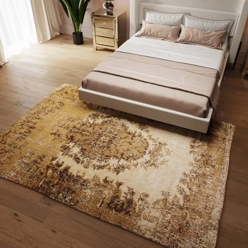 Kare Design Lits Lit 160x200 En Tissu écru 5 Kare Design Lits Lit 160x200 En Tissu écru – Image 3