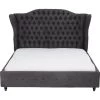 Kare Design Lits Lit 160x200 En Velours Gris