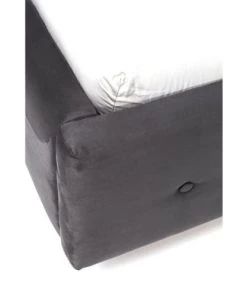 Kare Design Lits Lit 160x200 En Velours Gris -Sommiers Soldes lit 160x200 en velours gris 4