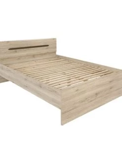 Brw Lits Lit 160x200 Rico Naturel -Sommiers Soldes lit 160x200 rico naturel 2