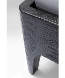 Kare Design Lits Lit 180x200 En Chêne Noir -Sommiers Soldes lit 180x200 en chene noir 3