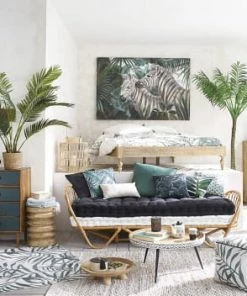 Maisons Du Monde Lits Lit 180x200 En Manguier Massif Sculpté -Sommiers Soldes lit 180x200 en manguier massif sculpte 1000 3 10 186068 4