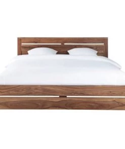Maisons Du Monde Lits Lit 180x200 En Sheesham Massif