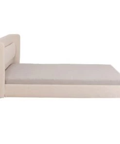 Kare Design Lits Lit 180x200 En Tissu écru -Sommiers Soldes lit 180x200 en tissu ecru 4