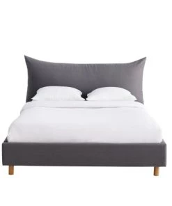 Maisons Du Monde Lits Lit 180x200 Gris