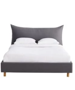 Maisons Du Monde Lits Lit 180x200 Beige -Sommiers Soldes lit 180x200 gris fergus 1000 7 5 187211 1 1