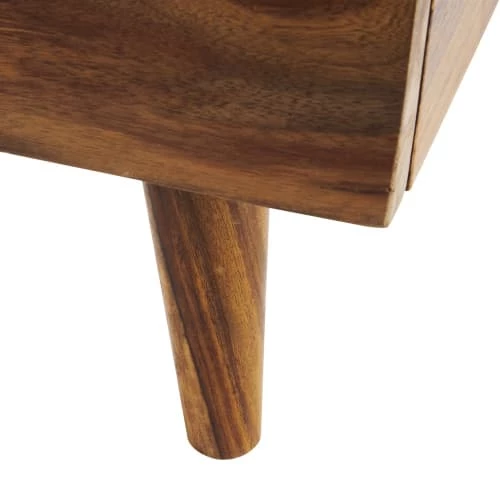 Maisons Du Monde Lits Lit 180x200 Vintage En Sheesham Massif 5 Maisons Du Monde Lits Lit 180x200 Vintage En Sheesham Massif – Image 3