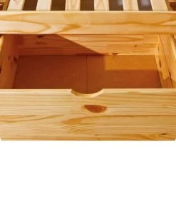 Altobuy Lits Lit 180x200cm Multi-rangement Bois Massif -Sommiers Soldes lit 180x200cm multi rangement bois massif 4