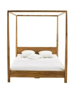 Maisons Du Monde Lits Lit à Baldaquin 160x200 En Acacia